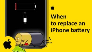 Read more about the article When to replace an iPhone battery￼