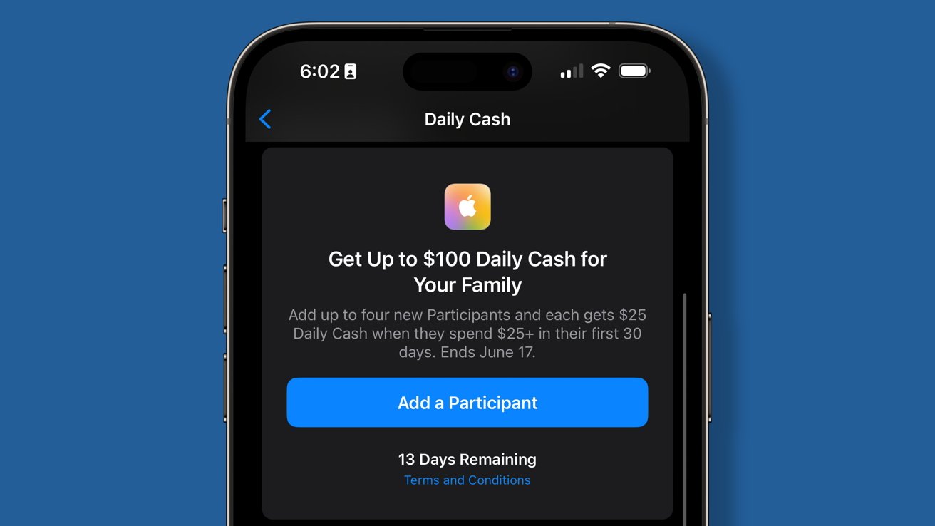 You are currently viewing Apple will give up to $200 for Apple Card Family sign ups