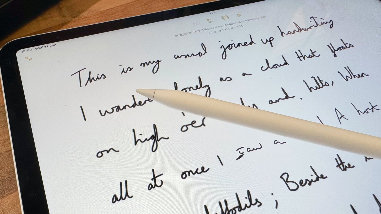 Read more about the article Notes in iPadOS 18 can copy your cursive convincingly