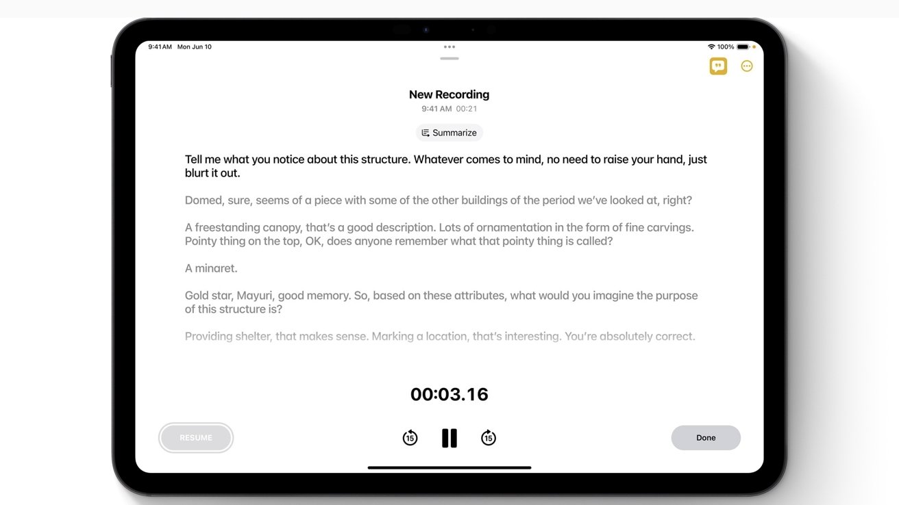 You are currently viewing Record, summarize, and transcribe audio with Apple Notes on iOS 18