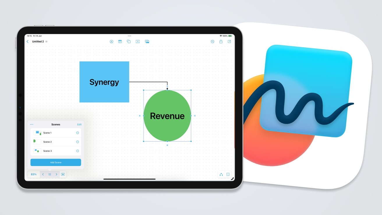 You are currently viewing Freeform updates include Scenes, Snap to Grid