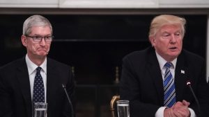 Read more about the article Tim Cook may have met with Trump during WWDC to discuss second term priorities