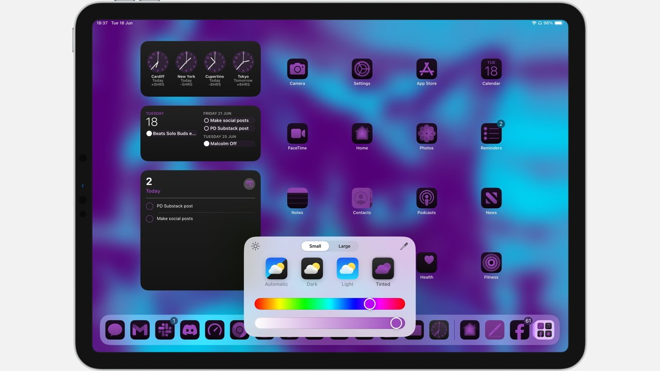 You are currently viewing Update your iPad’s home screen with iPadOS 18’s customization options