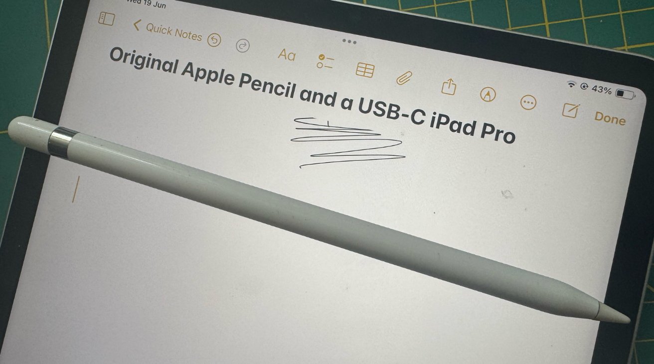 Read more about the article How to use an original Apple Pencil with the new iPad Pro