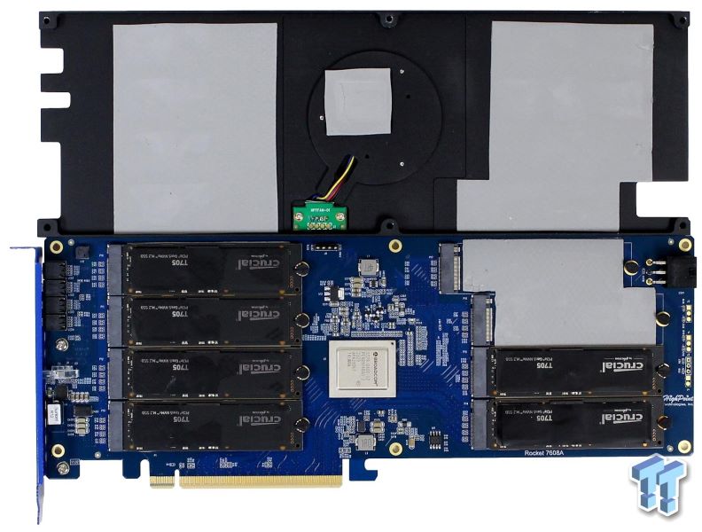 Read more about the article HighPoint Rocket 1608A PCIe Gen5 Eight Drive Switch