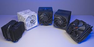 Read more about the article 2024 CPU Cooler Test Bonanza – Five Air Coolers Compared