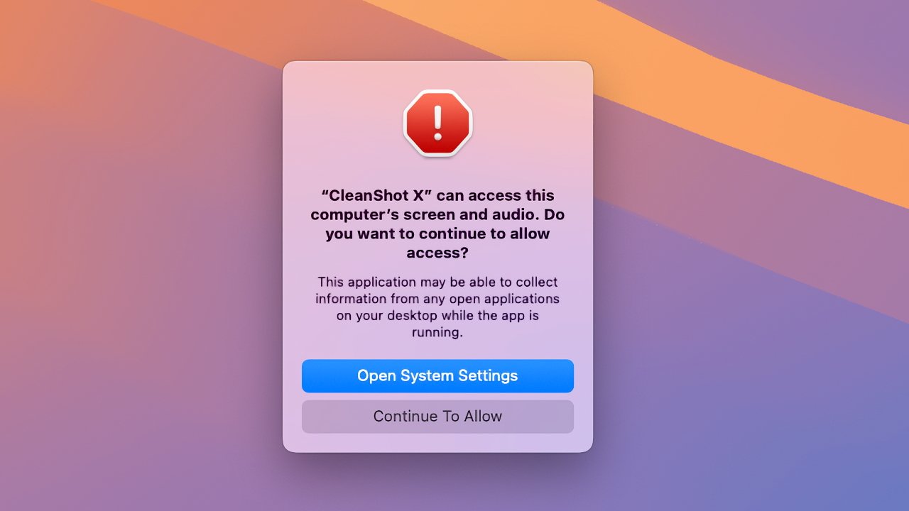 Read more about the article Users have to confirm screen recording permission every week in macOS Sequoia