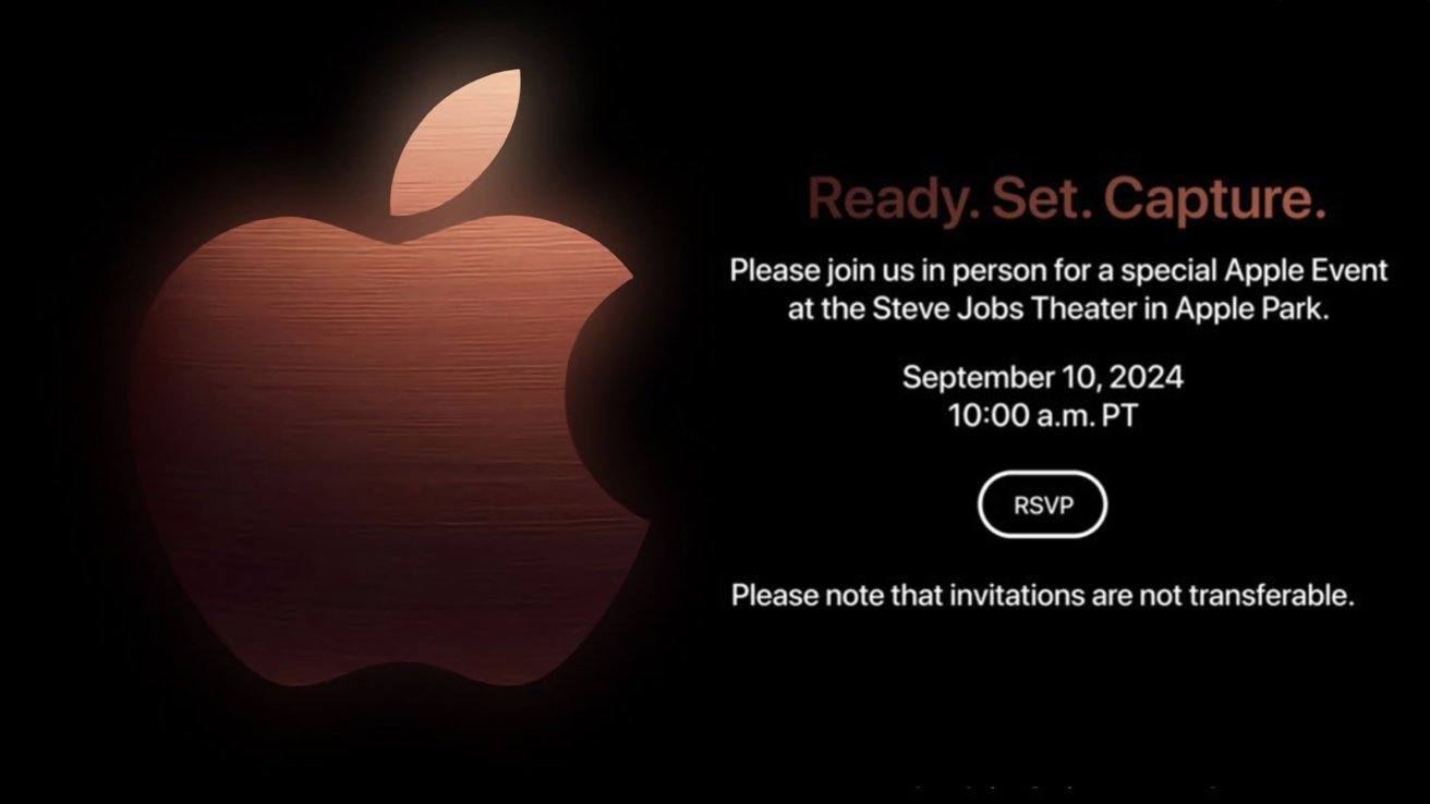 You are currently viewing Questionable Apple Event invite leans on bronze iPhone 16 Pro rumors