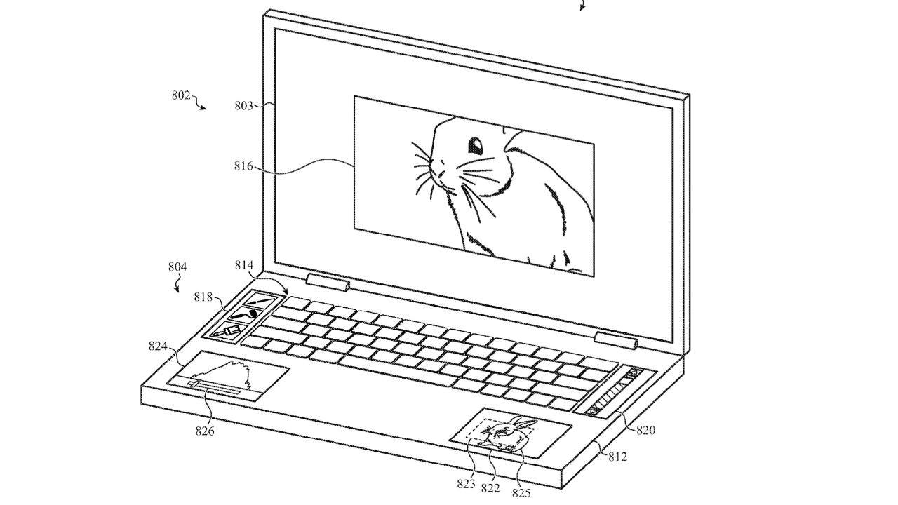 You are currently viewing Forget the Touch Bar, Apple wants screens all over the MacBook Pro keyboard