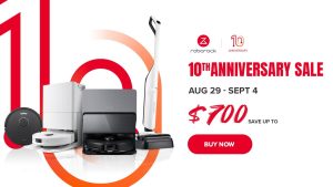 Read more about the article Celebrate 10 years of Roborock robot vacuum & mop combos with deals your family will love