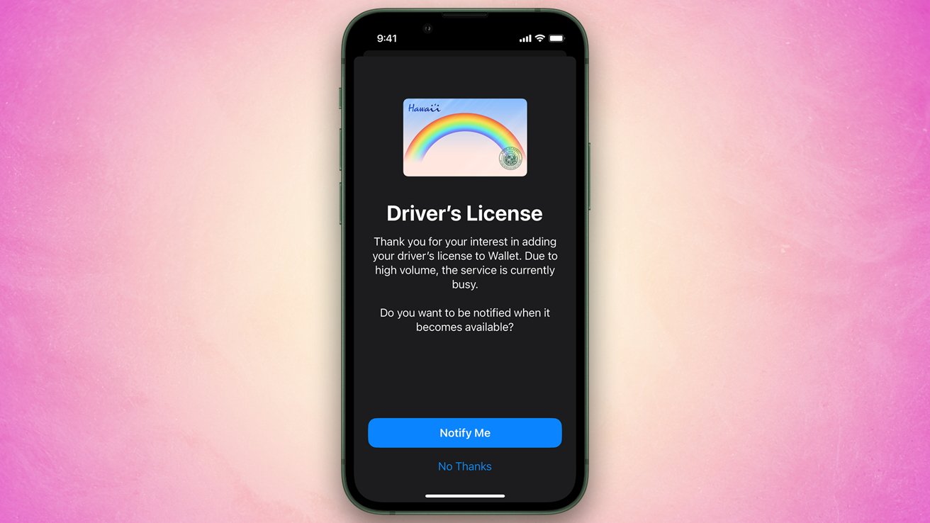 Read more about the article Apple rolls out support for IDs in Hawaii