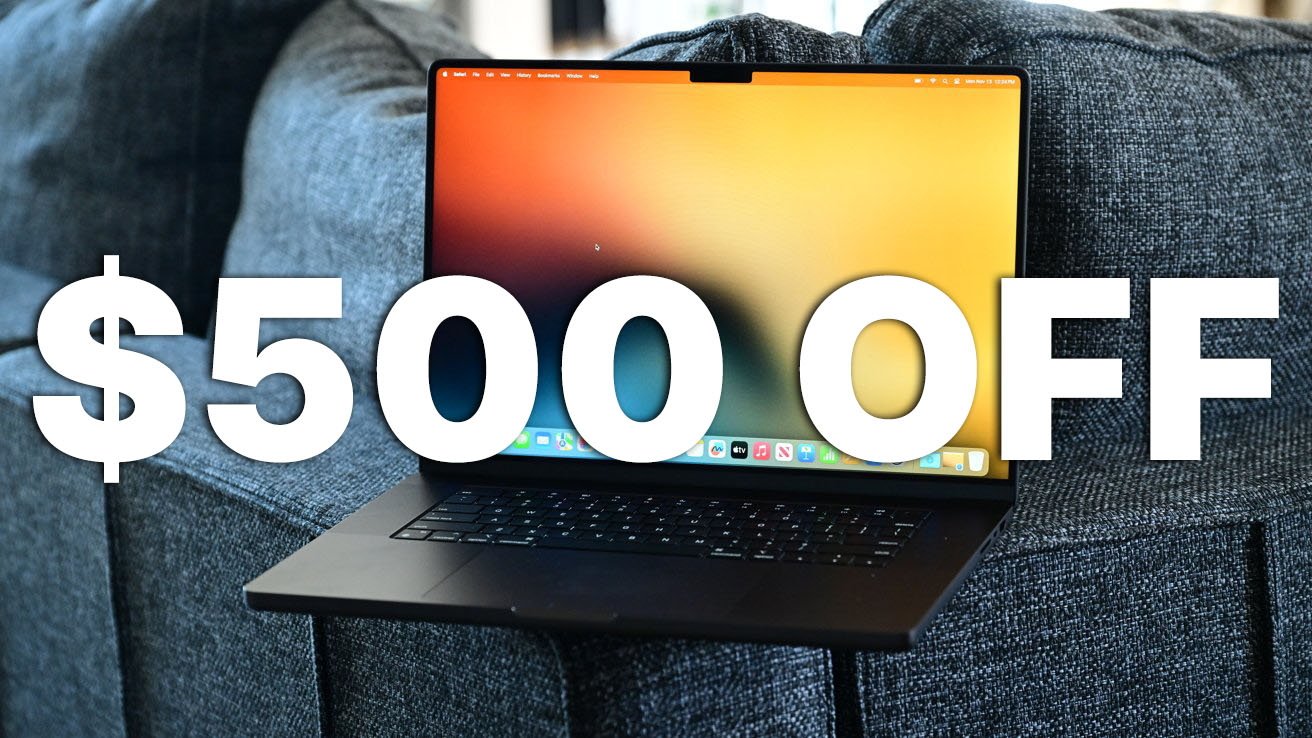 Read more about the article Labor Day Deals: Apple MacBook Pro M3 Pro & M3 Max $500 off