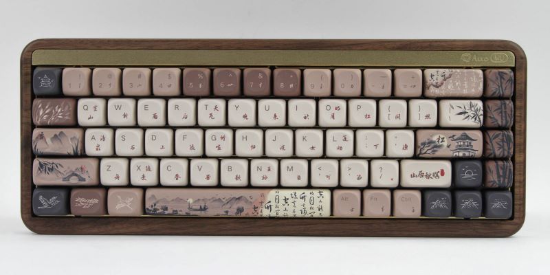 You are currently viewing The Akko MU01 Mountain Seclusion Is A Mechanical Keyboard Made Of Wood!