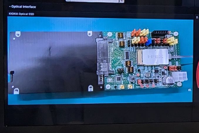 You are currently viewing Kioxia Demonstrates Optical Interface SSDs for Data Centers