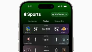 Read more about the article Sports app uses Live Activities to report the latest scores