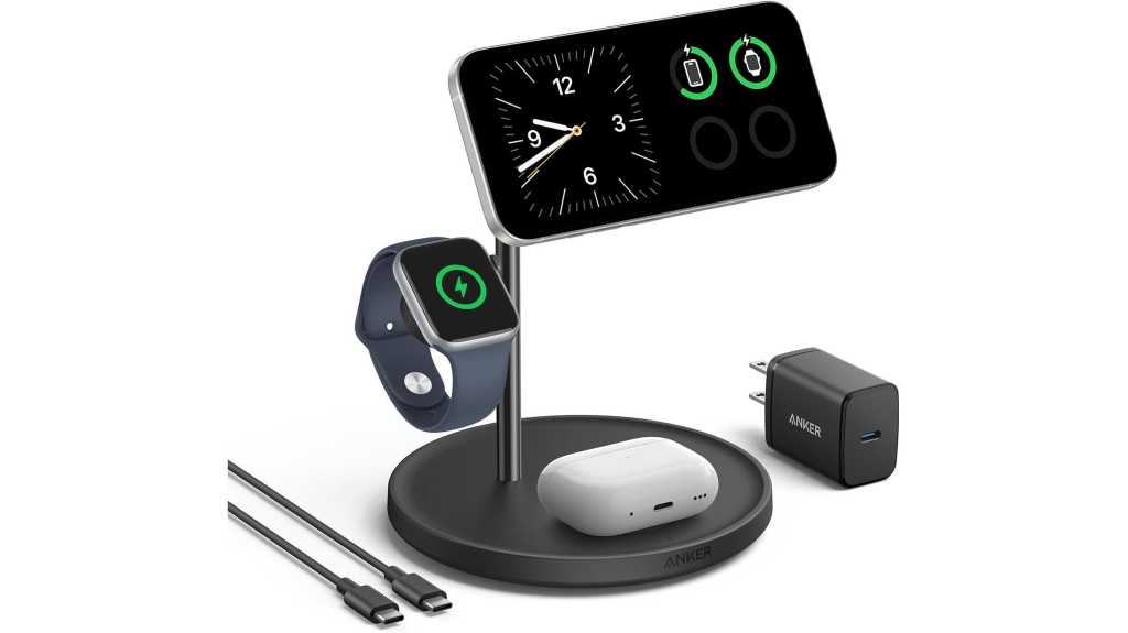 You are currently viewing Wirelessly charge all your new Apple gear with 25% off this super-cool 3-in-1 stand