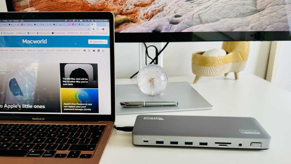 You are currently viewing Plugable USB-C Dual 4K Display Docking Station (UD-6950PDH) review