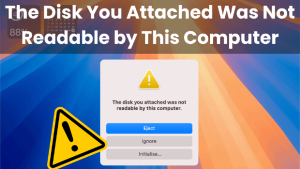 Read more about the article How to fix ‘The disk you attached was not readable by this computer’