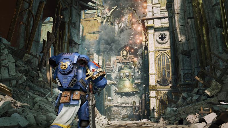 You are currently viewing Warhammer 40K: Space Marine 2, The UltraSmurfs Ride Again