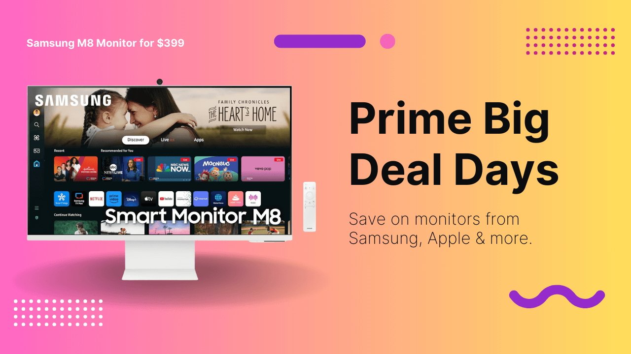 Read more about the article Samsung’s 32-inch M8 monitor is down to $399 for Prime Day