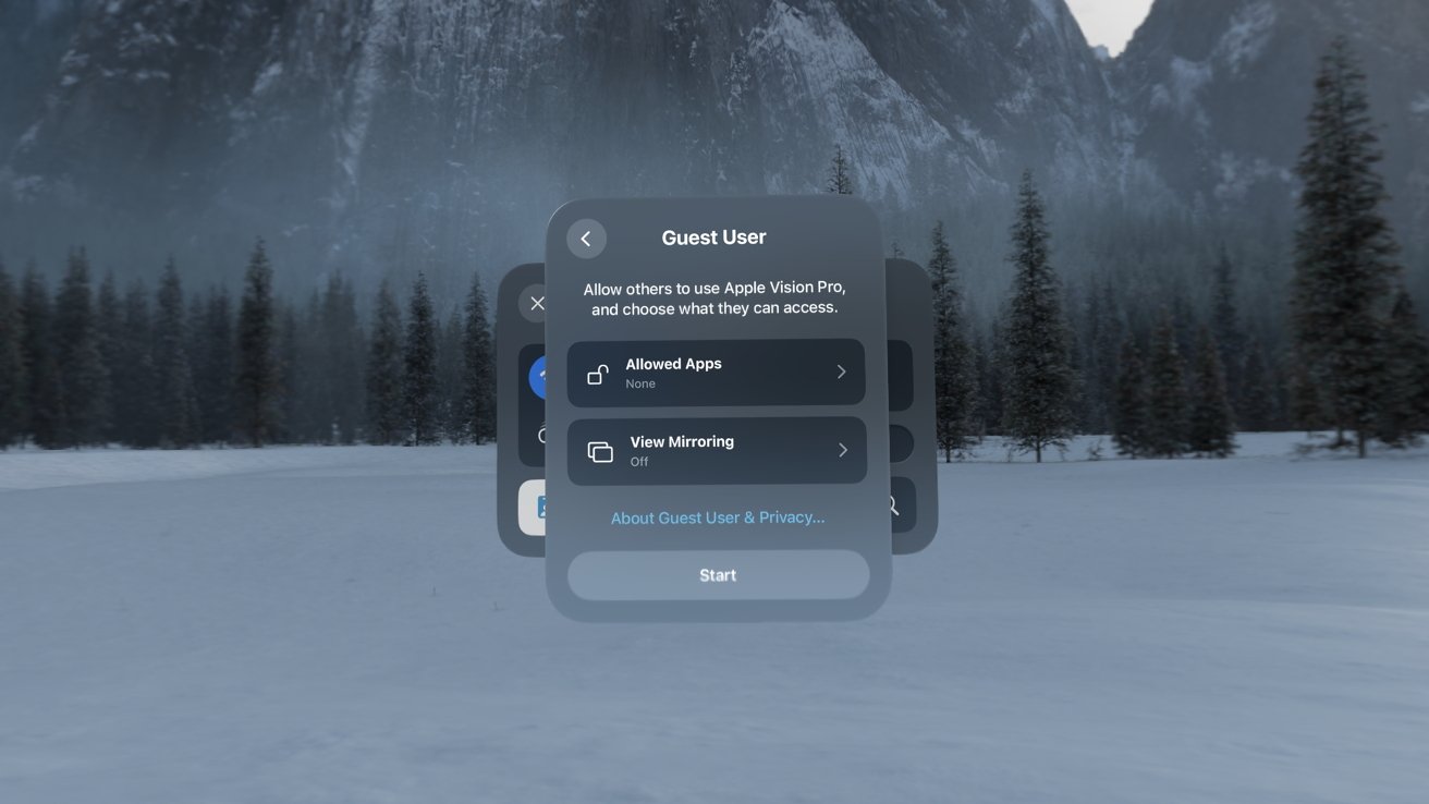 You are currently viewing Apple Vision Pro guest mode may soon be controlled via iPhone