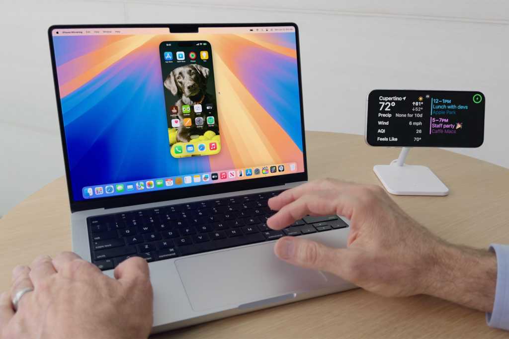 You are currently viewing macOS Sequoia’s iPhone mirroring feature could expose personal data at work