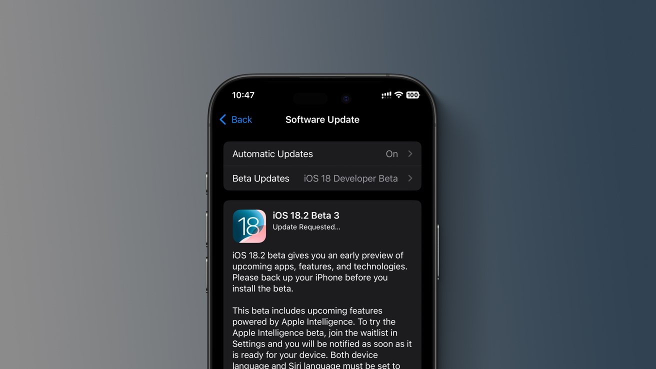 Read more about the article Everything new in iOS 18.2 developer beta 3