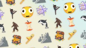 Read more about the article Bigfoot, apple core emoji may land on iMessage in late 2025