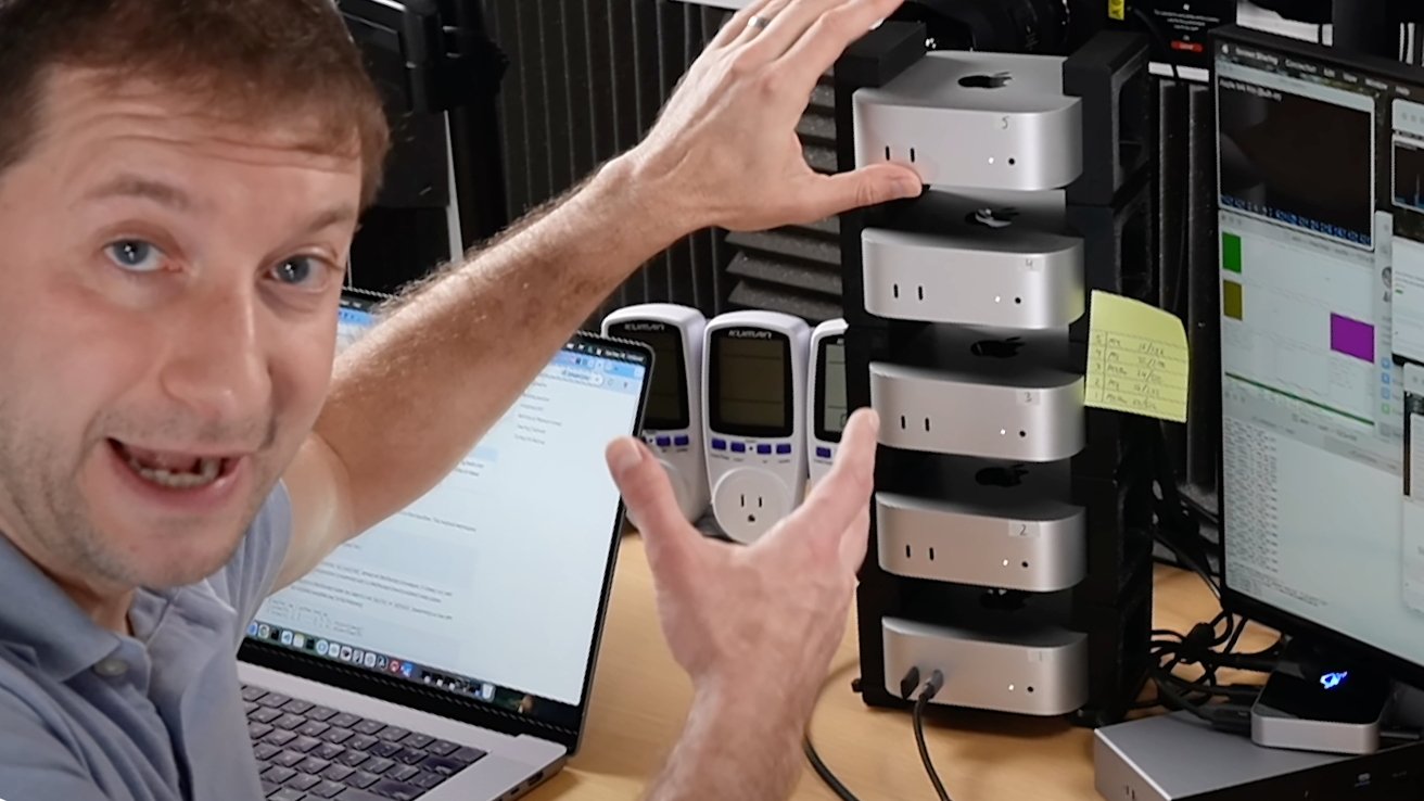 You are currently viewing M4 Mac minis in a cluster is cool, but not massively effective