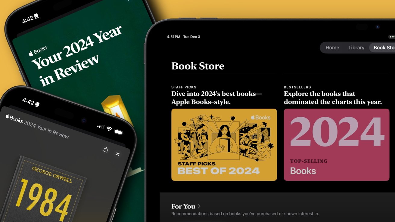 You are currently viewing Apple Books celebrates 2024 with collections and Year in Review