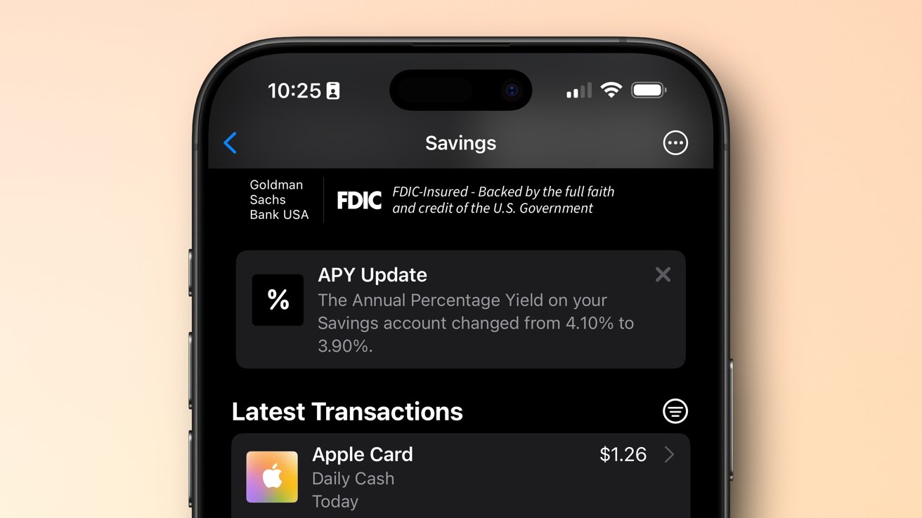 You are currently viewing Apple Savings APY hits new low of 3.90% after Federal Reserve rate cut