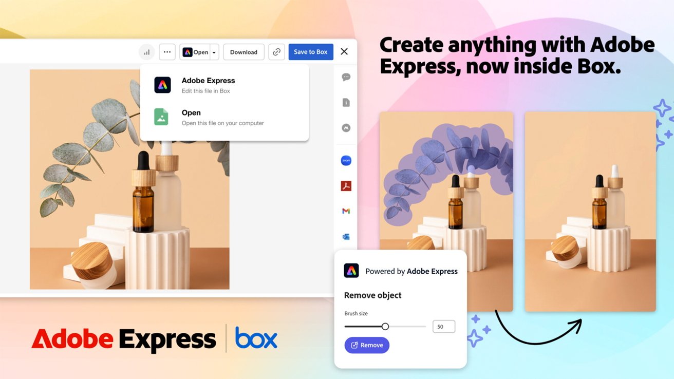 You are currently viewing Box users gain Adobe Express AI image editing features with new partnership