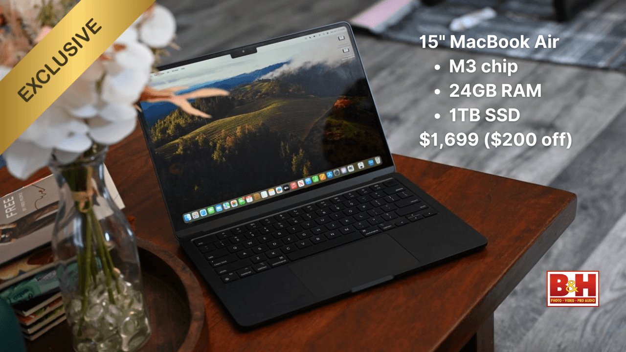 You are currently viewing Get a loaded M3 MacBook Air 15-inch for just $1,699 in time for the holidays