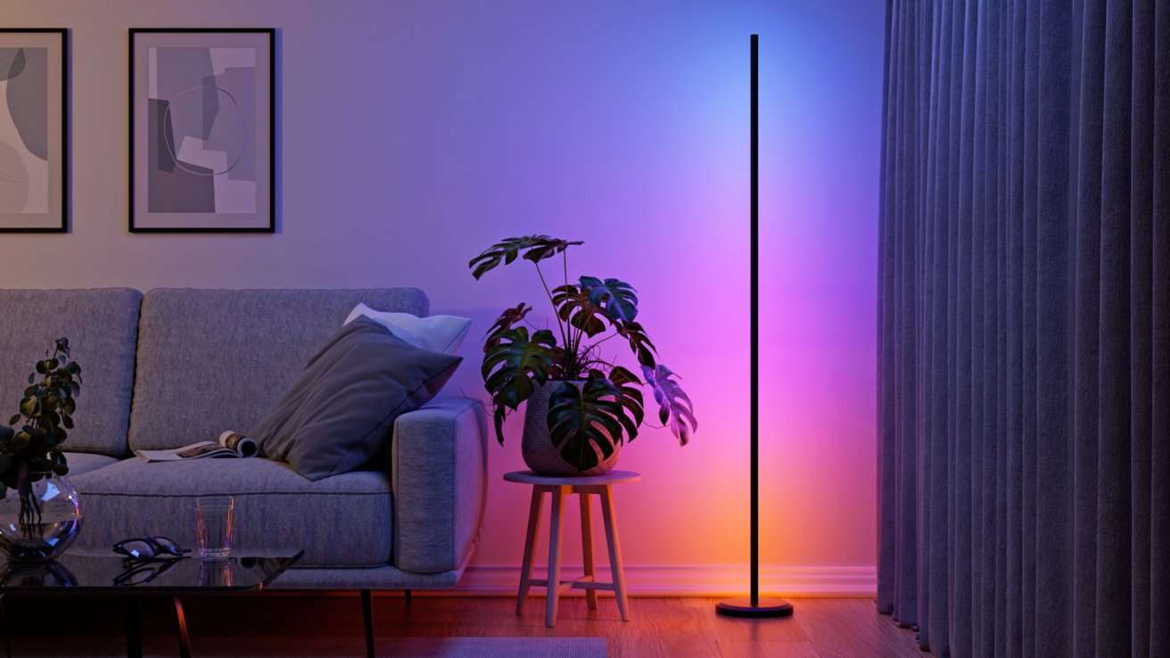 You are currently viewing Nanoleaf’s new lighting products at CES include a floor lamp and new lightstrips