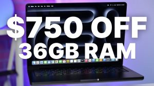 Read more about the article Exclusive $750 discount slashes this MacBook Pro with 36GB RAM to $1,649