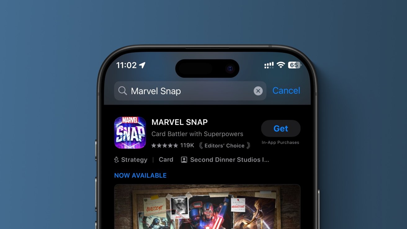 Read more about the article ‘Marvel Snap’ has returned to the App Store in the US