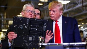 Read more about the article Trump’s chip tariff threat takes aim at Apple’s TSMC partnership