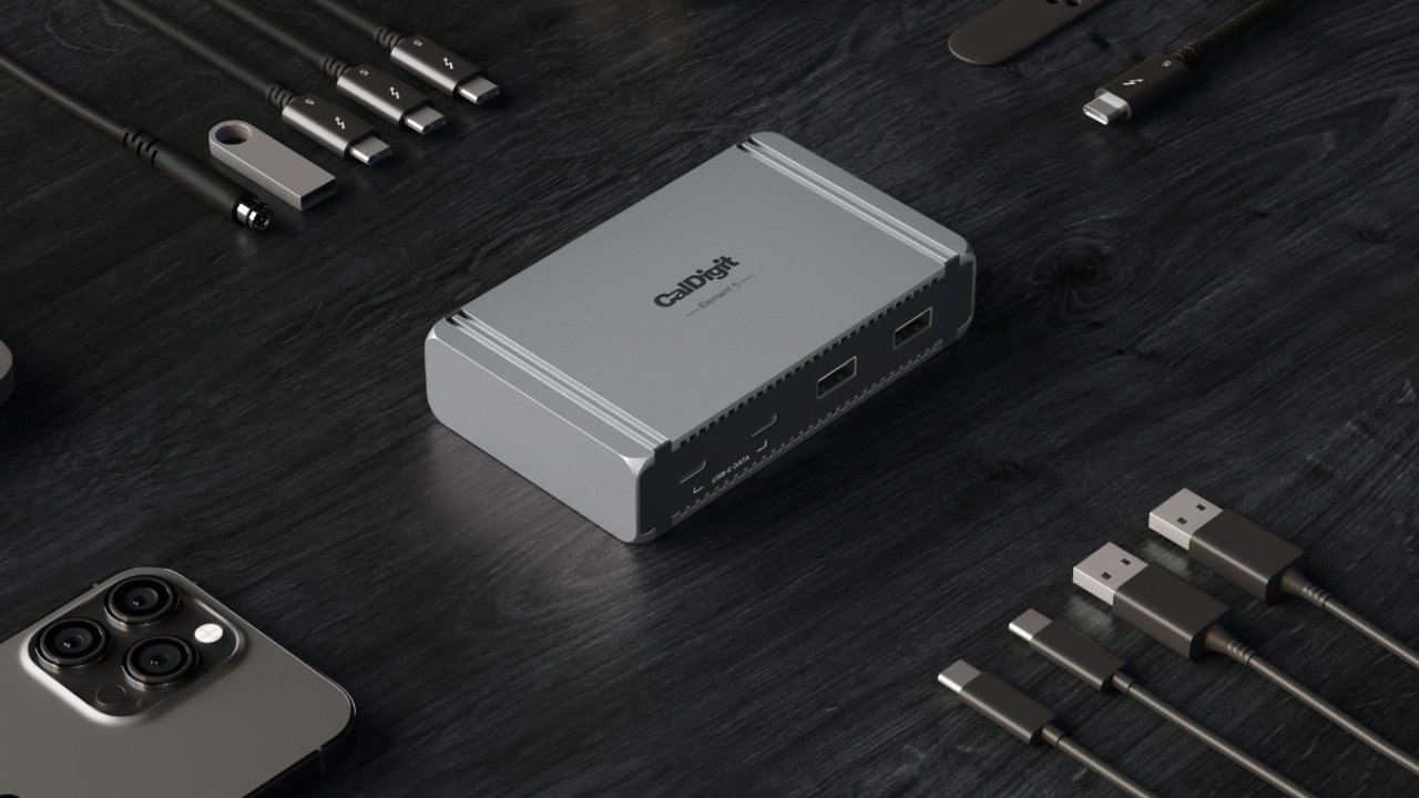 You are currently viewing CalDigit’s new Element 5 hub brings more Thunderbolt 5 ports to the Mac mini