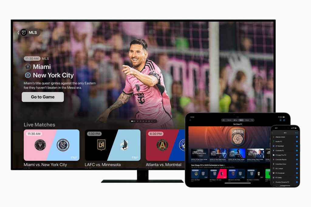 You are currently viewing Apple TV+ subscribers get weekly free ‘Sunday Night Soccer’ MLS games in 2025