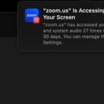 Stopping repeated screen access alerts in macOS Sequoia