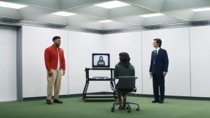 Read more about the article Jake from State Farm ends up on the Severed Floor in silly ad crossover