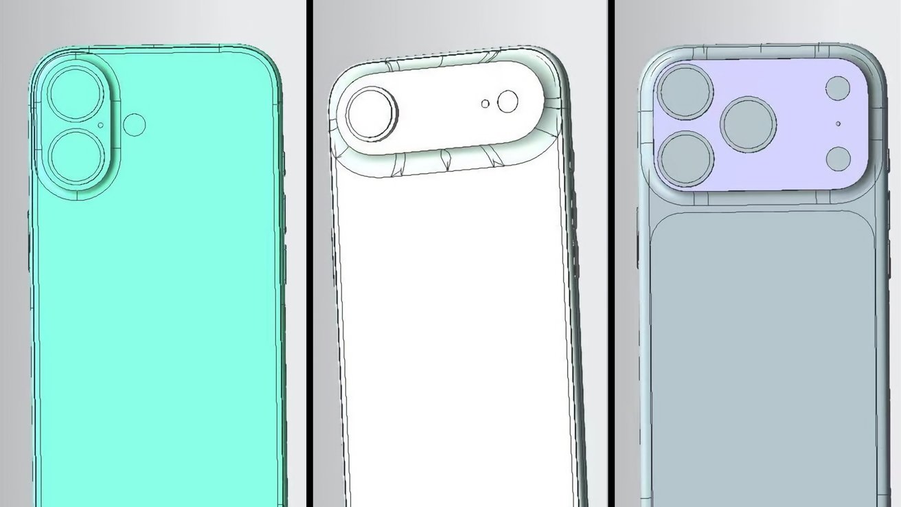 You are currently viewing Leaker shares more iPhone 17 series CAD designs sporting camera bars