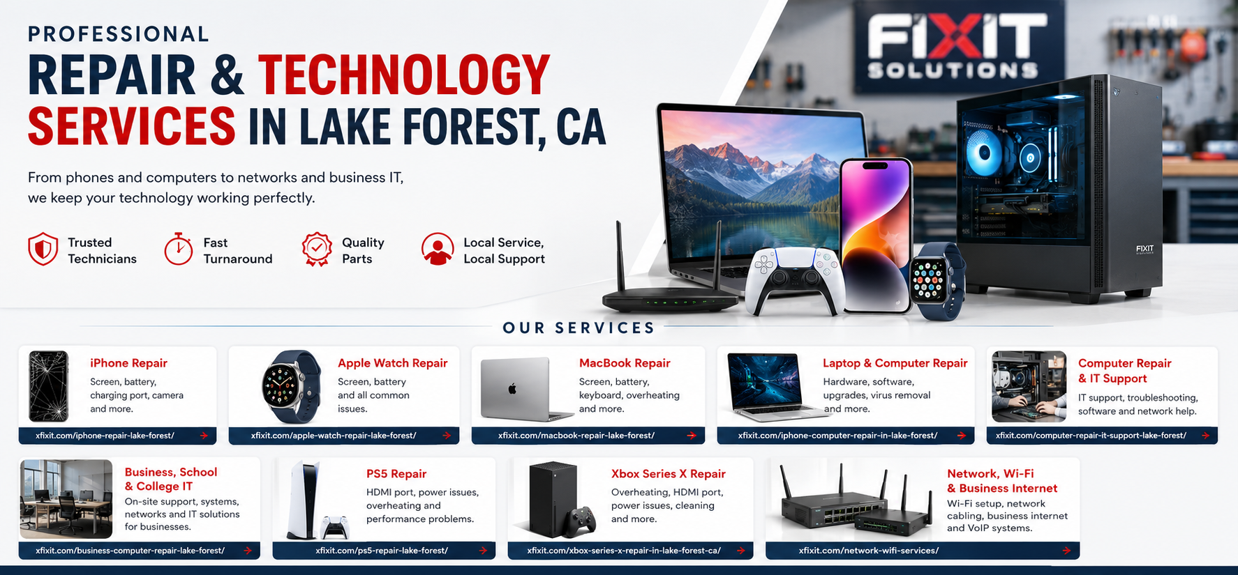 repair and technology services