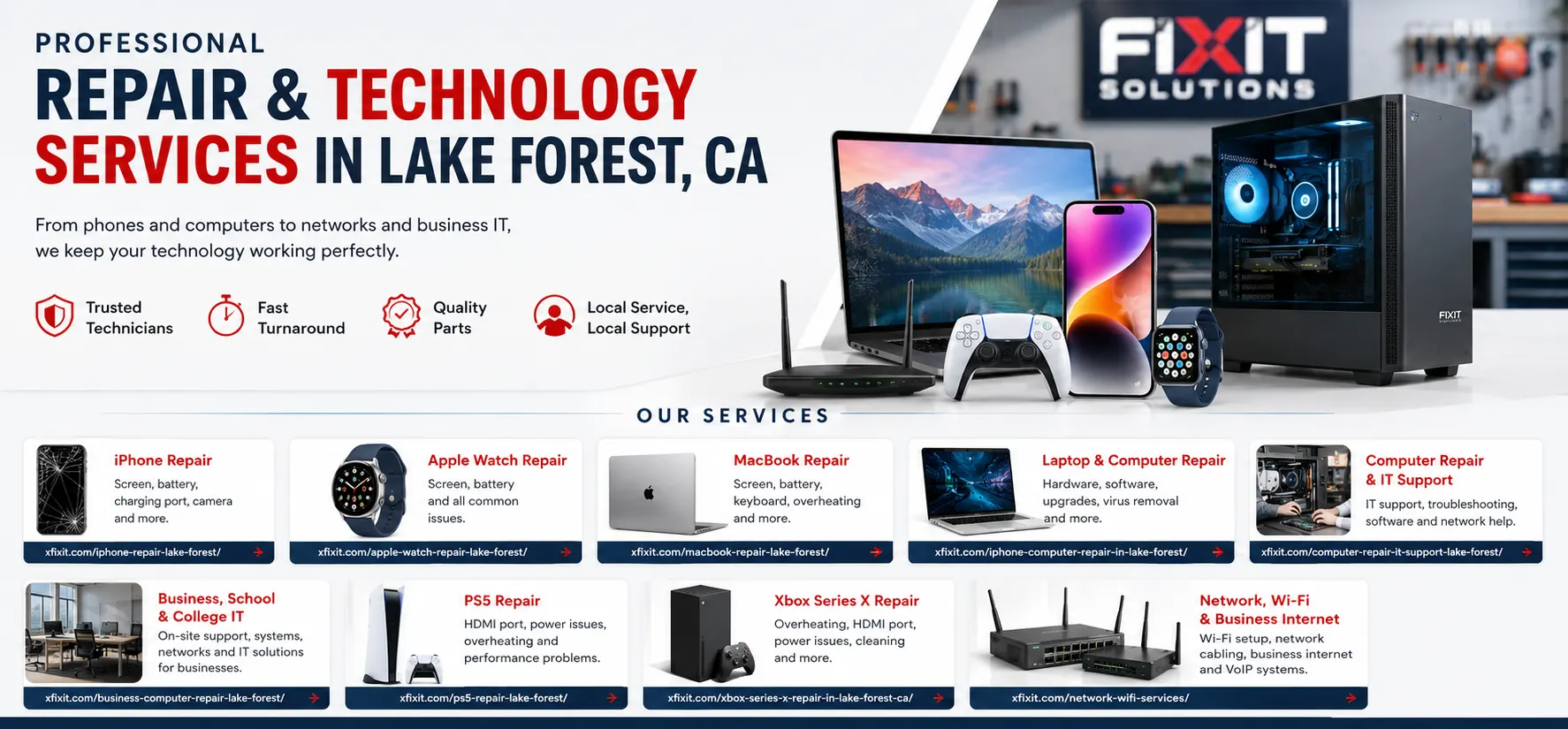 repair and technology services