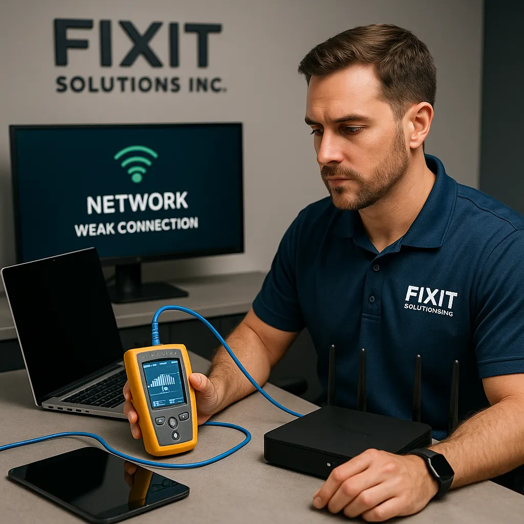 Reliable Network Installation in Laguna Niguel with Fixit Solutions Inc.