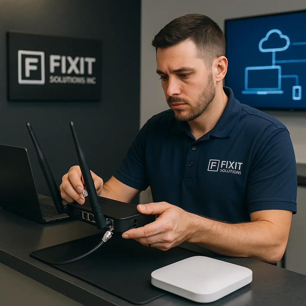 Enhancing Business Wi-Fi in Lake Forest with Fixit Solutions