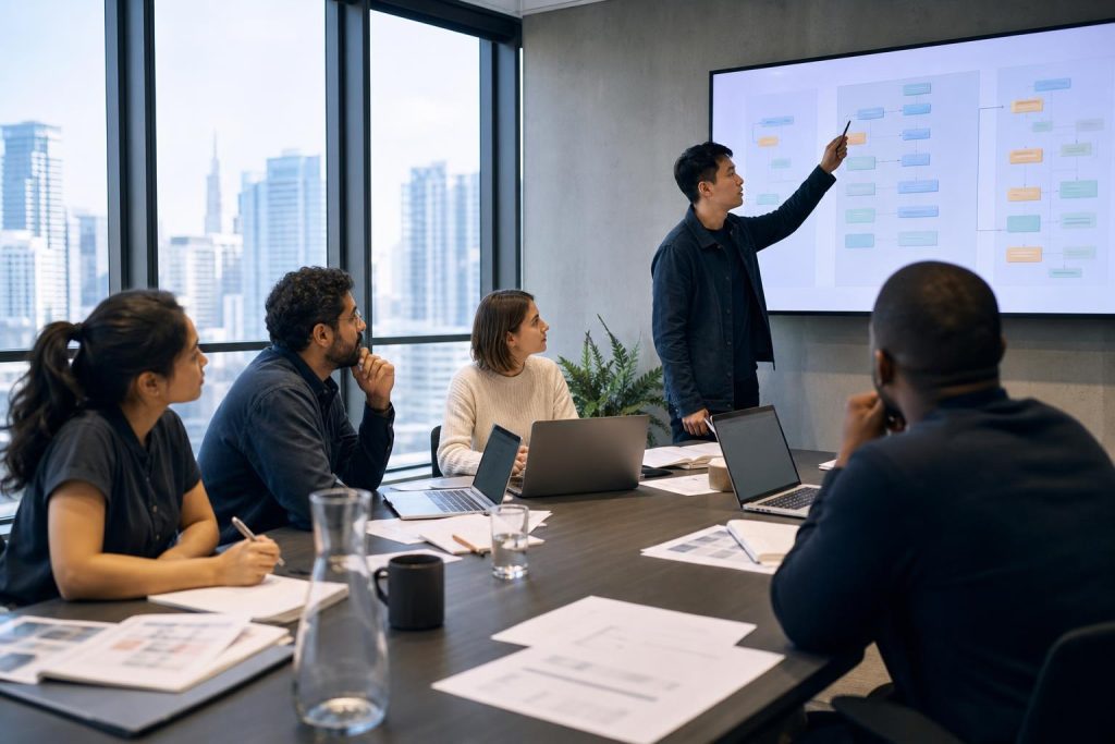 Google AI leadership shuffle editorial overview
