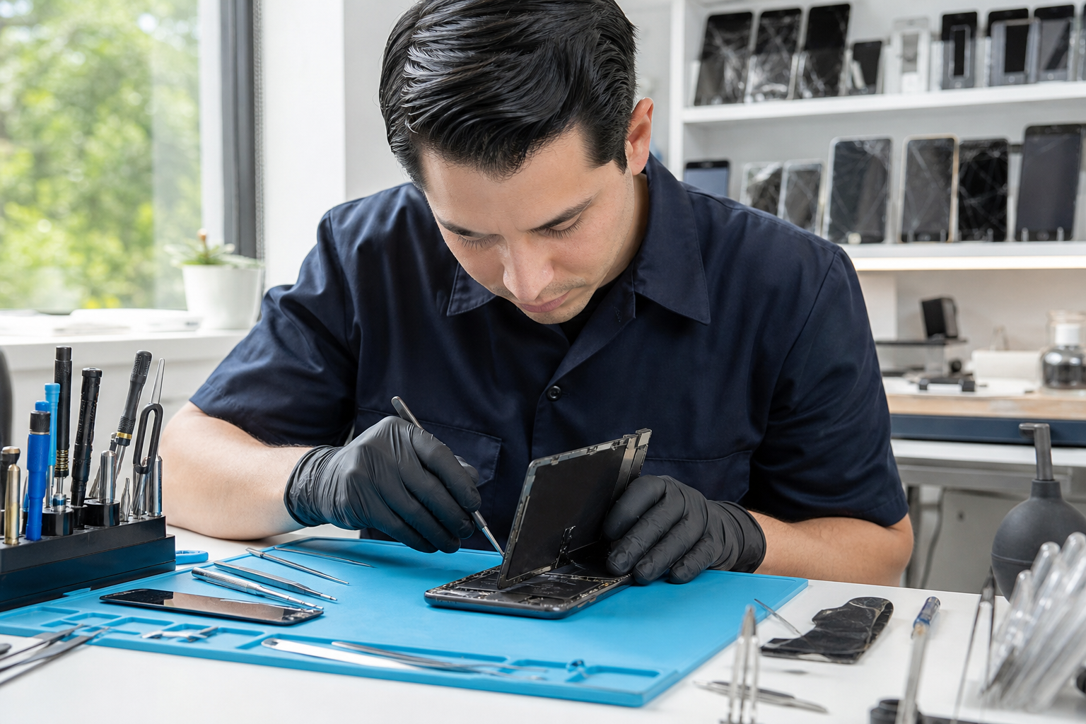 mobile phone repair services service by Fixit Solutions Inc.