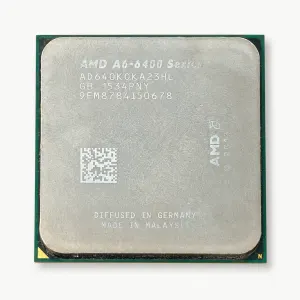 AMD A6-6400K processor — AI-enhanced catalog presentation; see original photos for condition