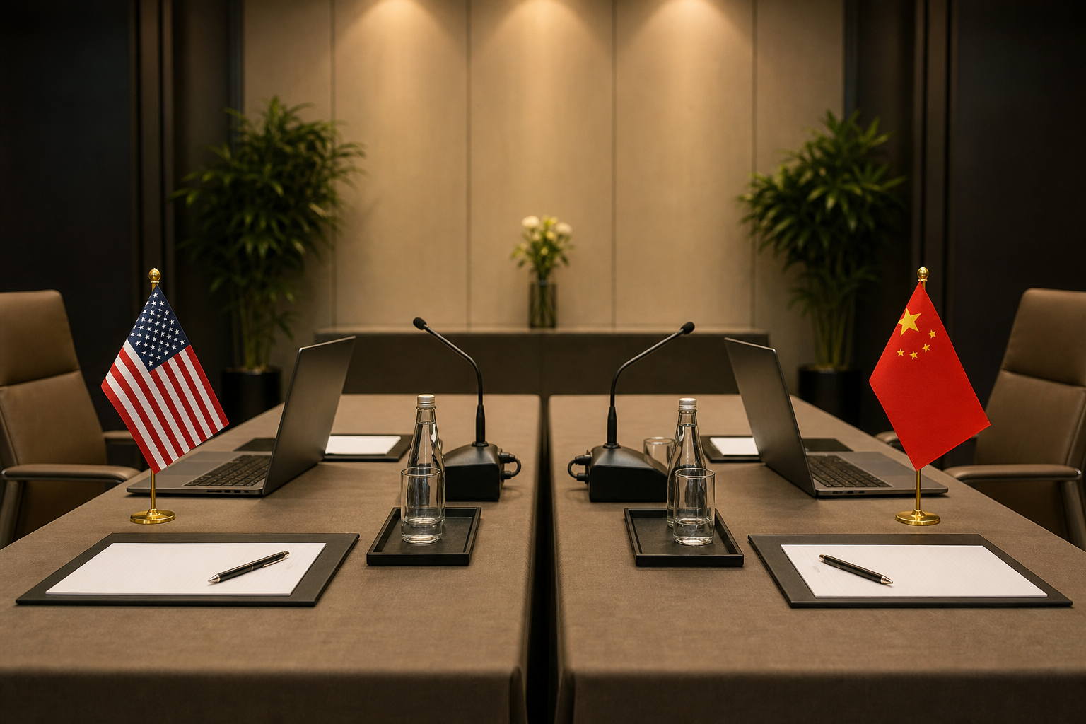 US-China AI safety talks - notification mechanism editorial overview